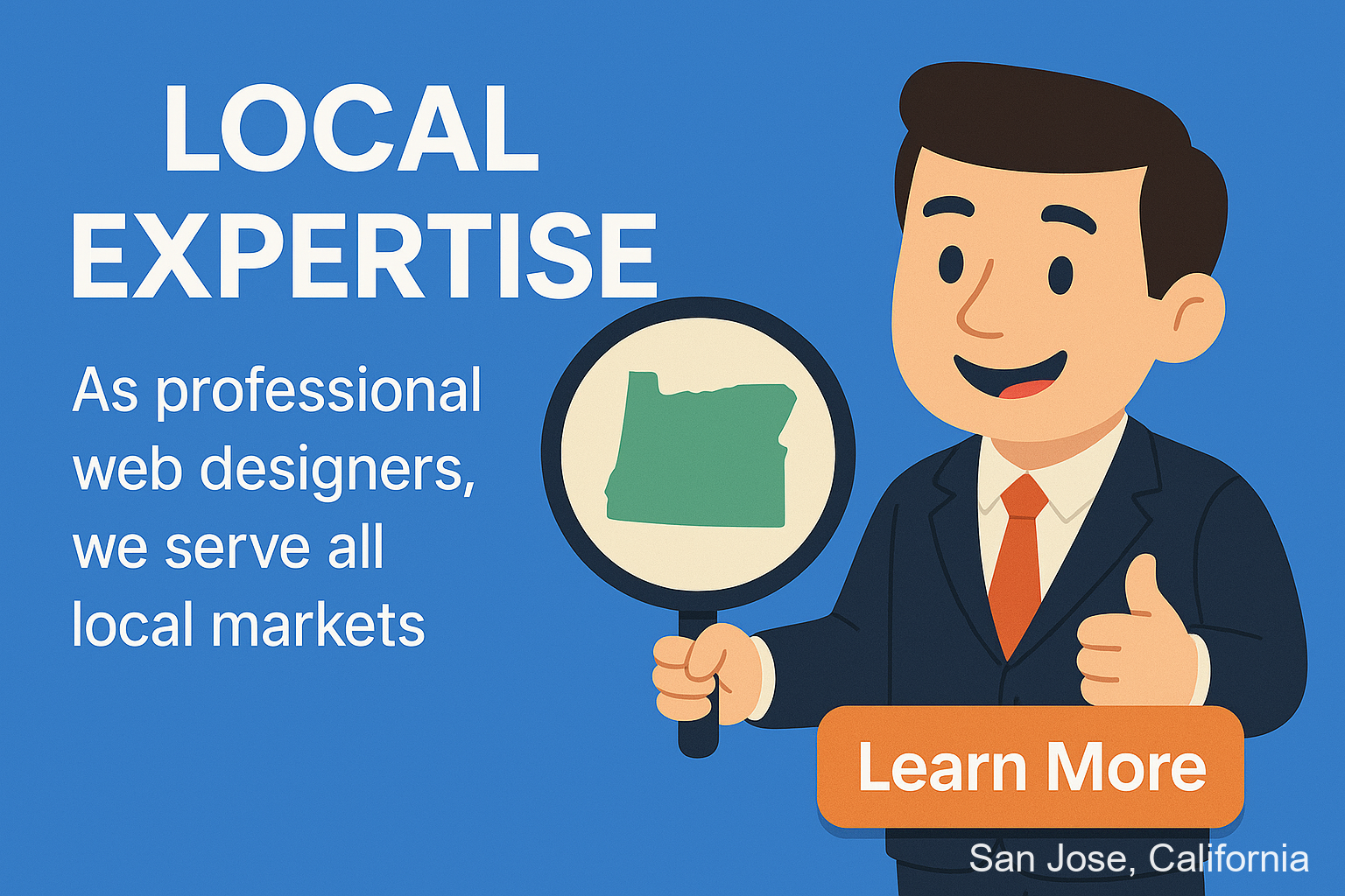 Local San Jose, California Web Design